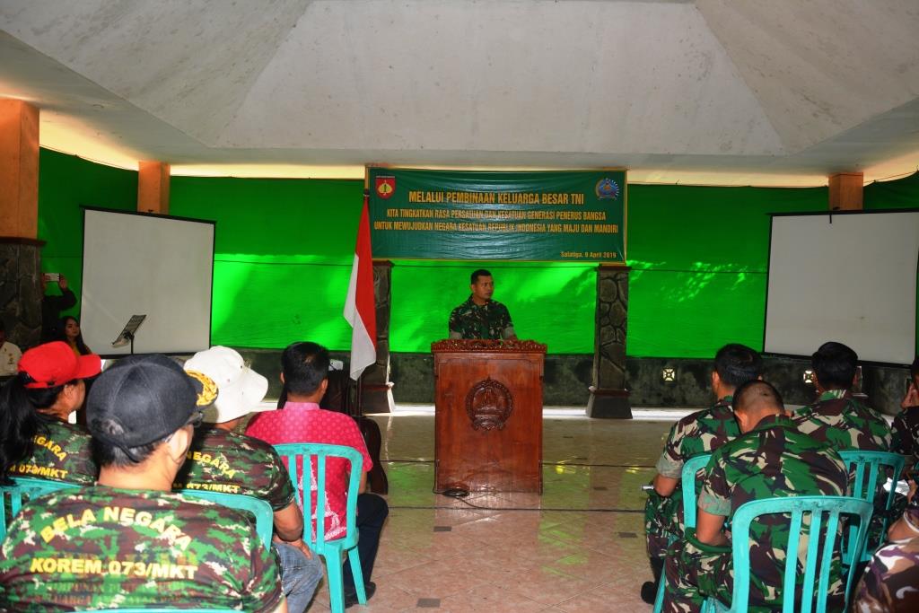 Korem Salatiga Adakan Komsos Dengan KBT